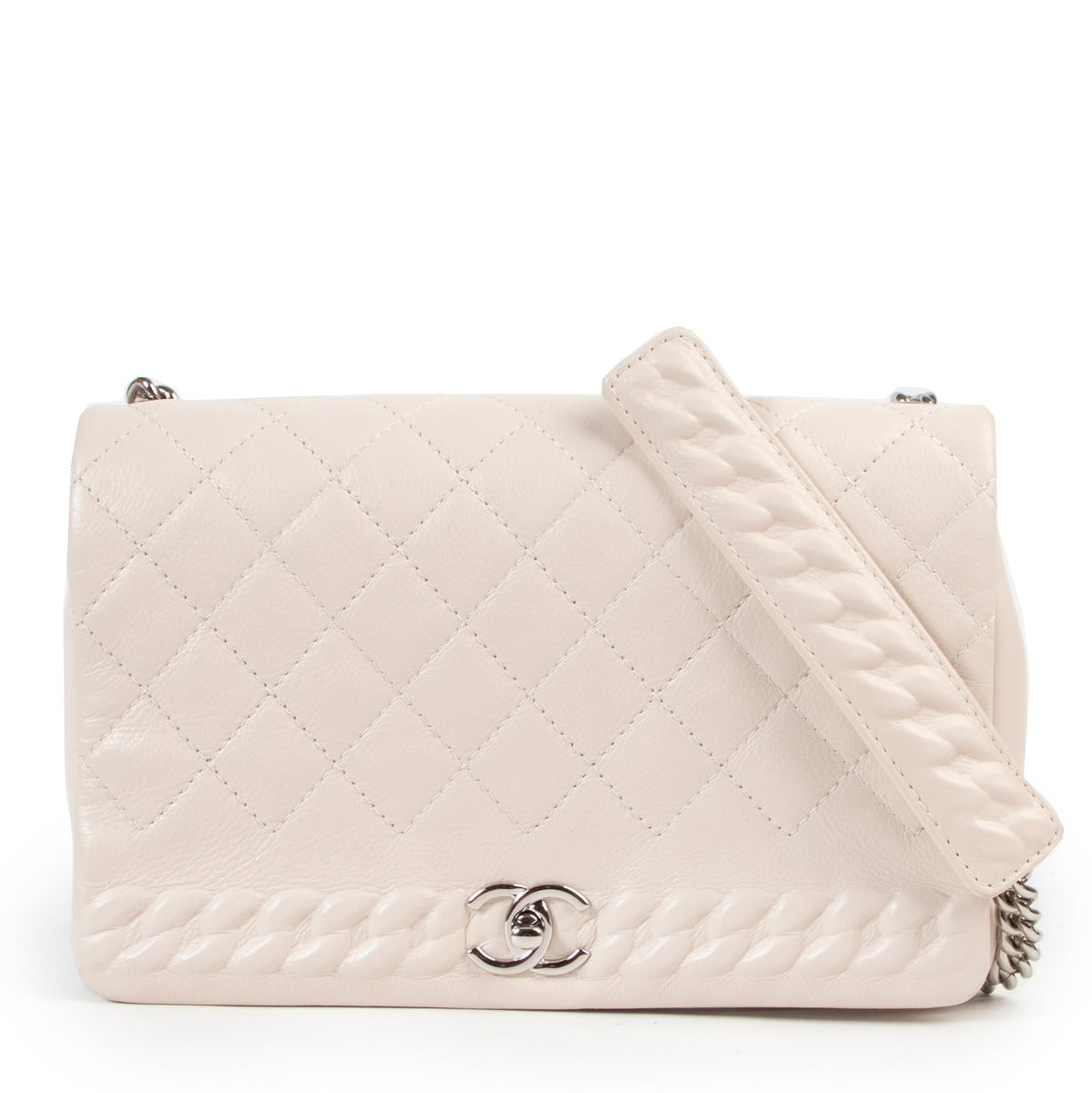 Chanel Cream Flap Bag