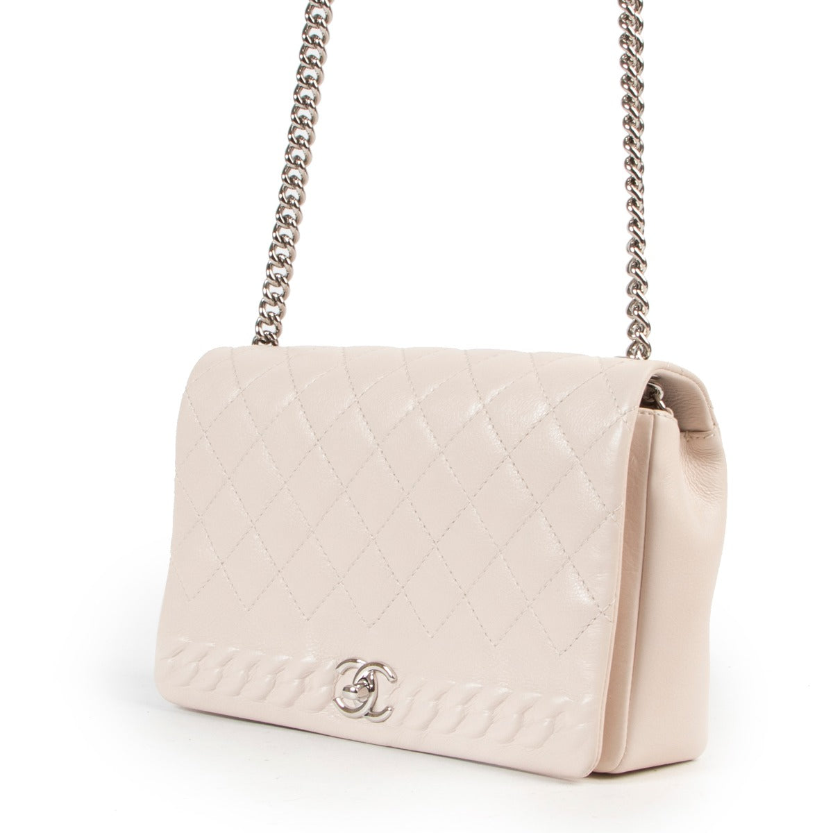 Cream Flap Bag Chanel
