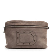 Authentic second-hand vintage Delvaux Matt Taupe Belt Bag buy online webshop LabelLOV