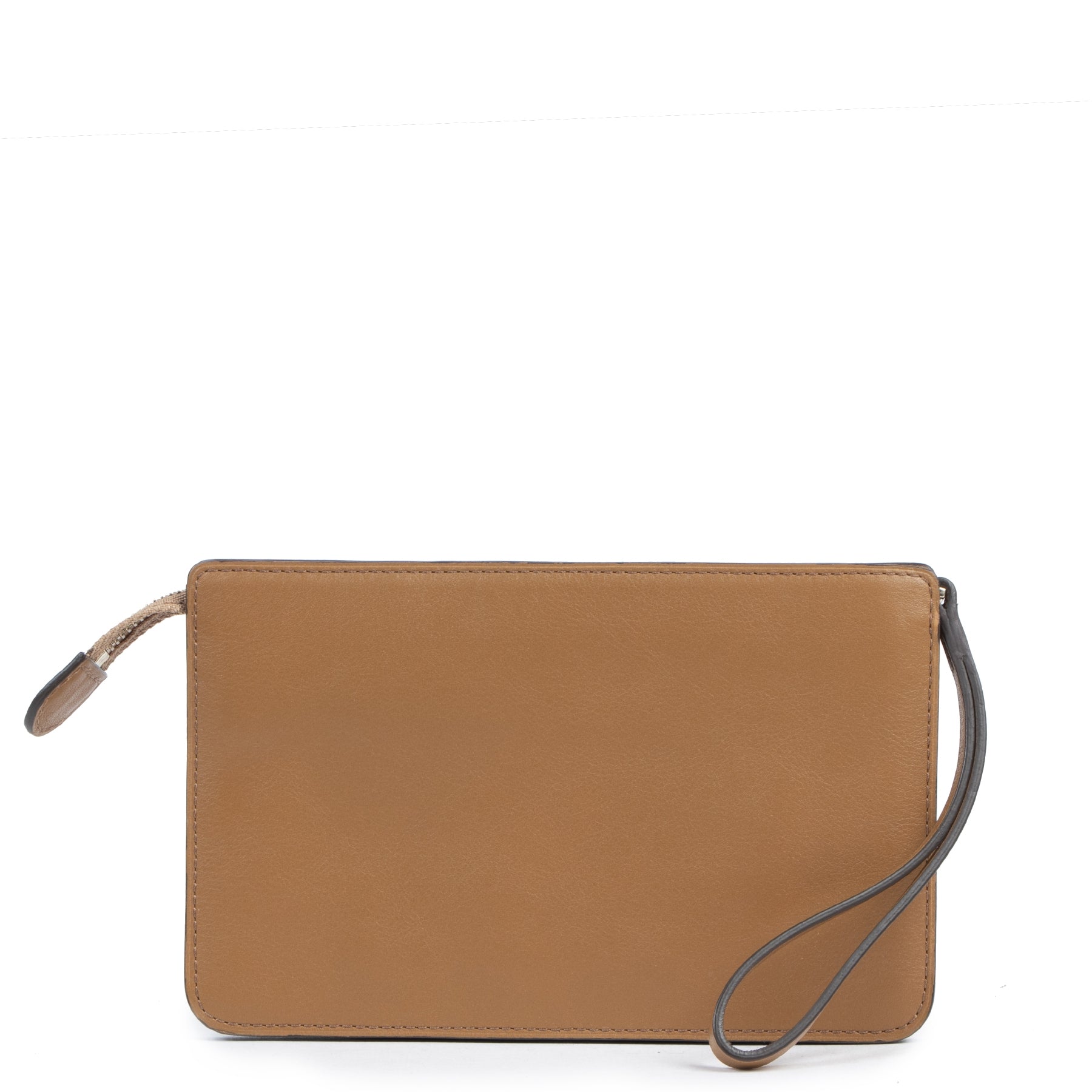 Authentic second-hand vintage Delvaux Cognac Leather Wallet buy online webshop LabelLOV
