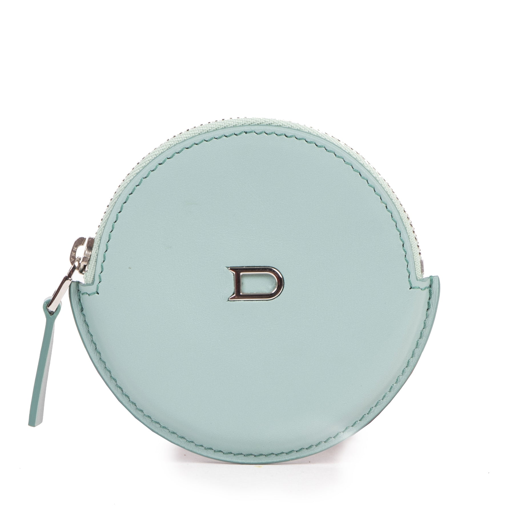 Authentic second-hand vintage Delvaux Black Pebble Leather Envelope Card Holder buy online webshop LabelLOV