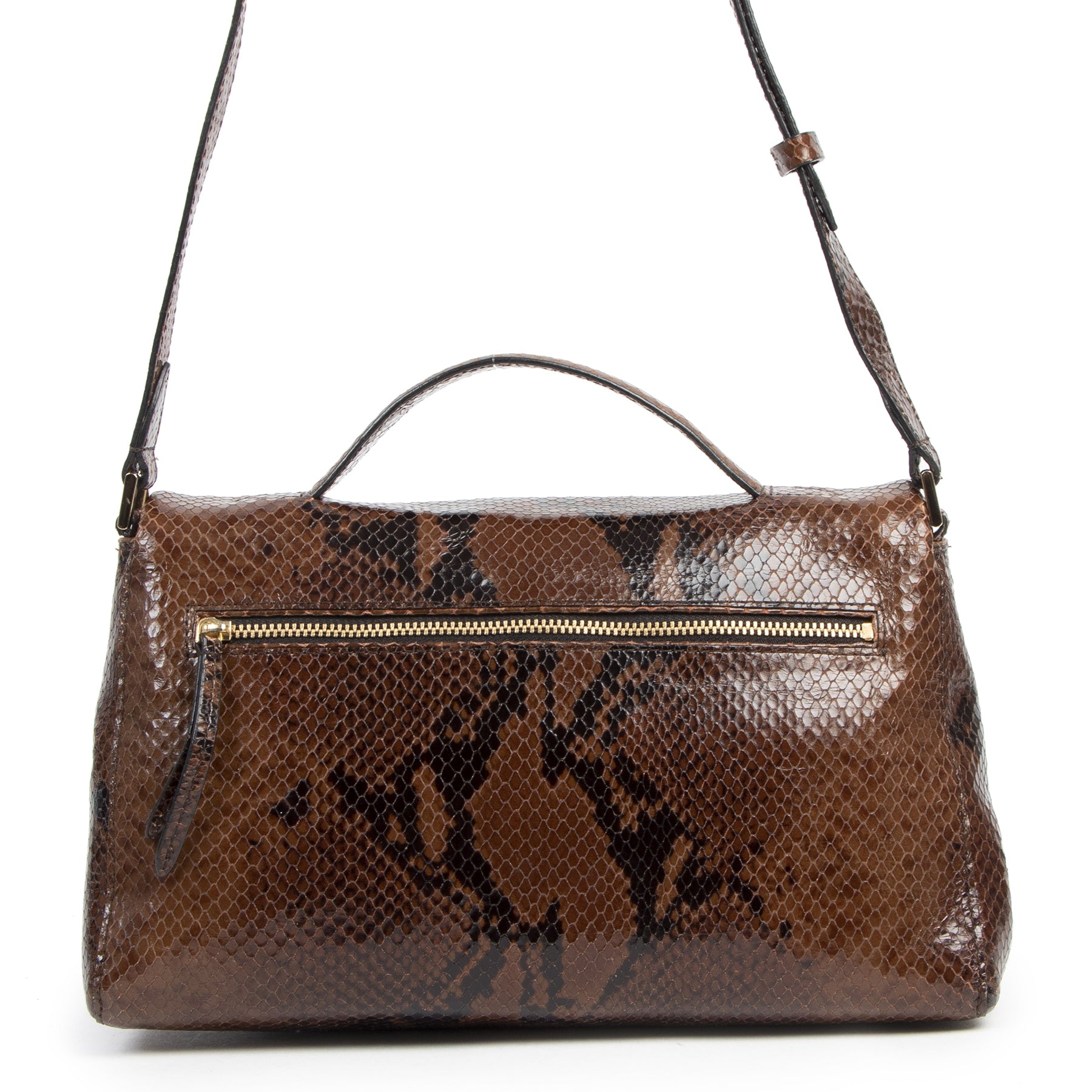 Dries Van Noten Python Crossbody Bag kopen en verkopen aan de beste prijs bij Labellov