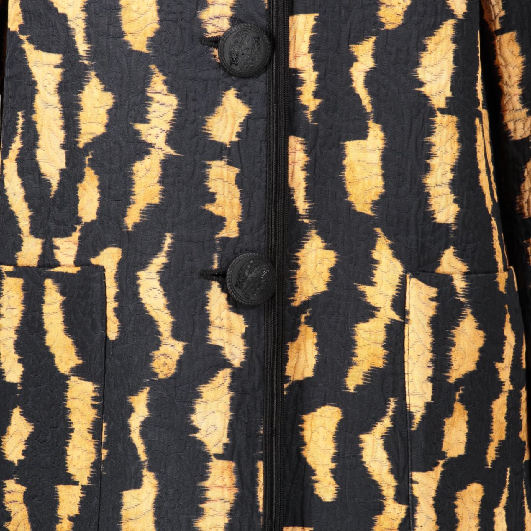Authentic secondhand Etro Single-Breasted Leopard Coat - Size IT46 designer clothing coats fashion luxury vintage webshop safe secure online shopping high end brands