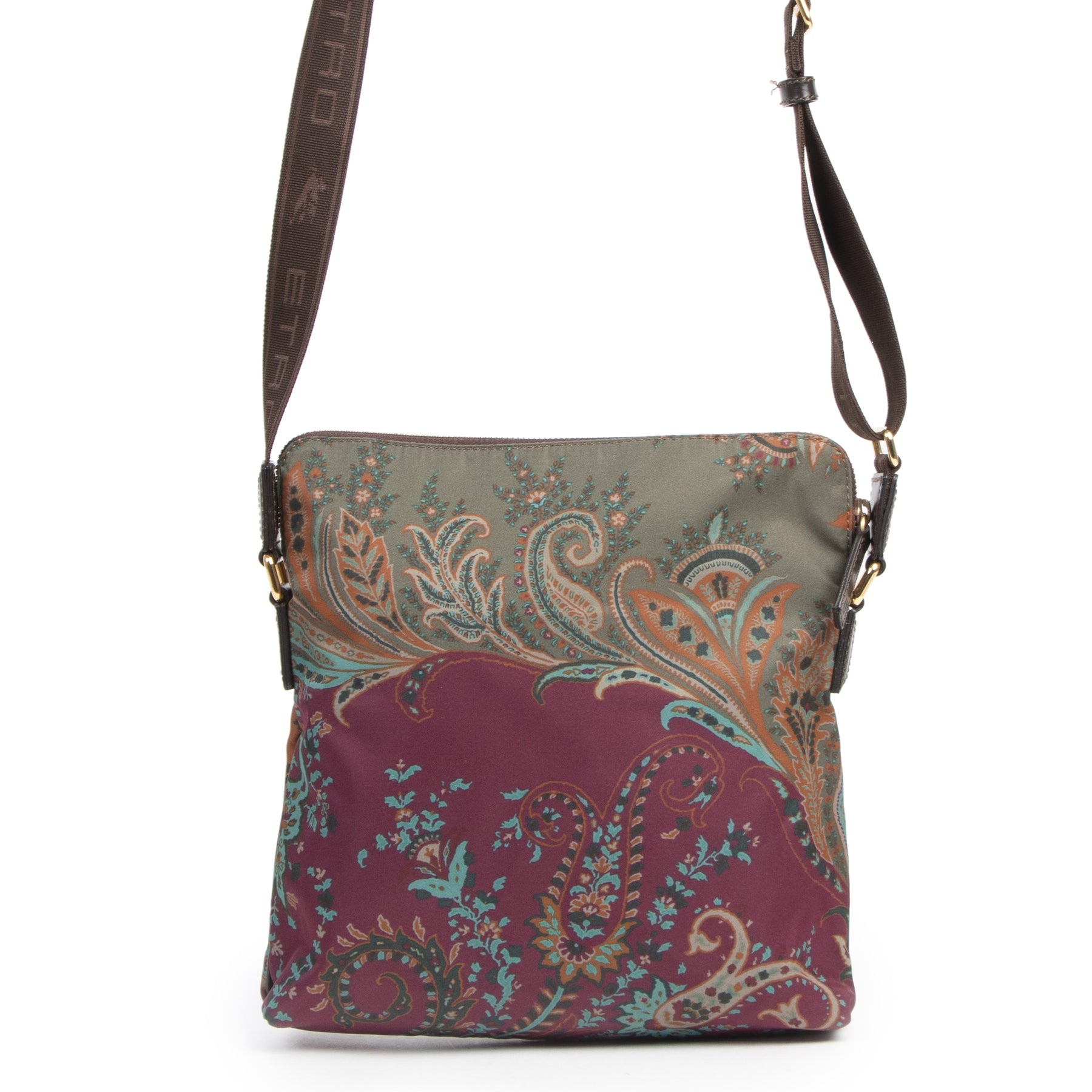Authentique seconde-main vintage Etro Multicolor Crossbody Bag achète en ligne webshop LabelLOV