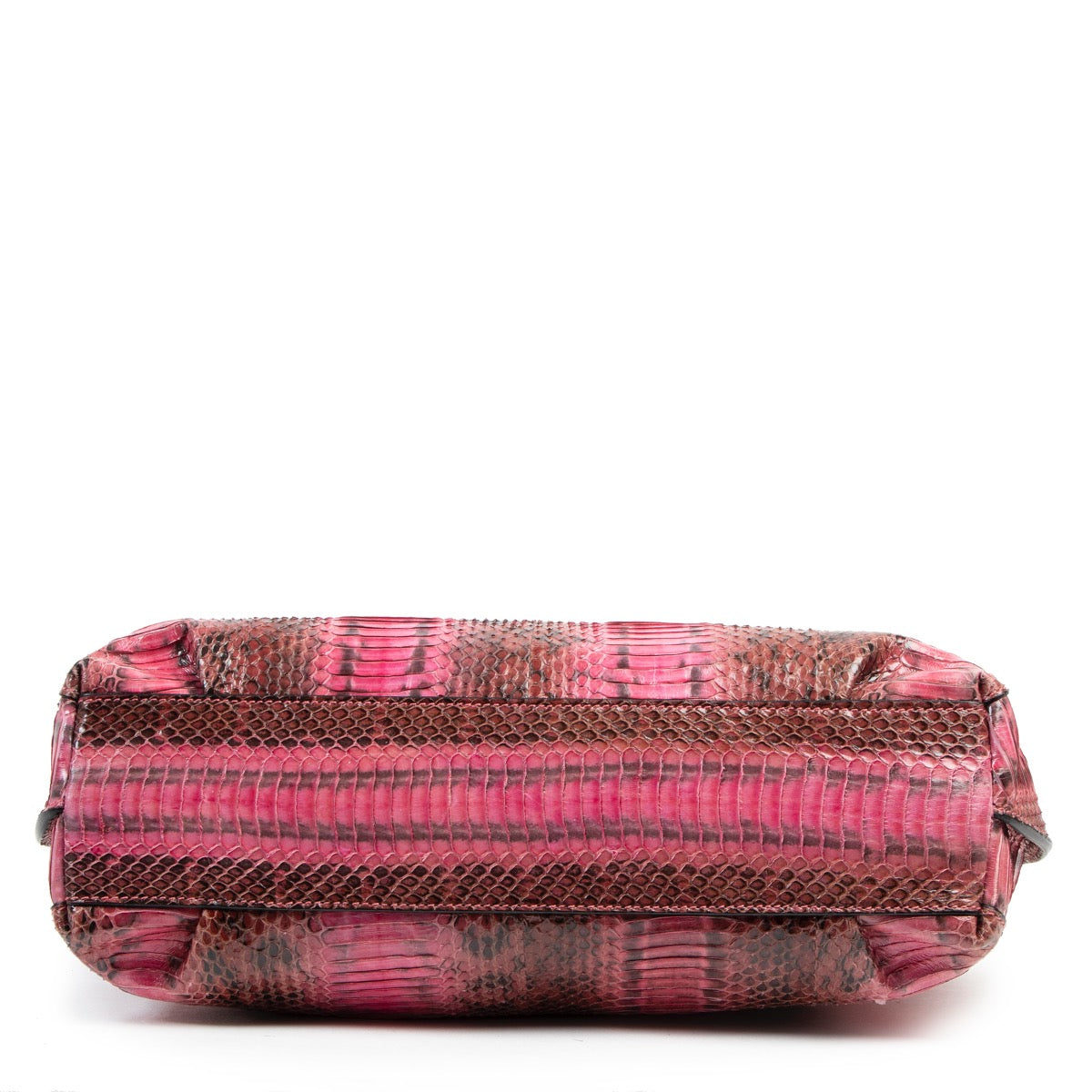 Buy an authentic second hand Etro Pink Python Crossbody Bag in very good condition at Labellov.