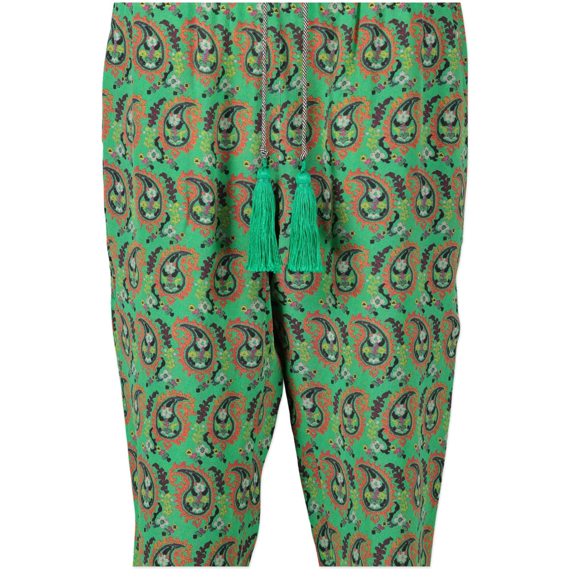 Etro Floral Wide Leg Pants - Size IT 42