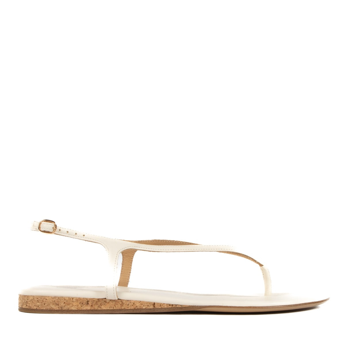 shop 100% authentic second hand Gabriela Hearst White Sandals - Size 39 1/2 on Labellov.com