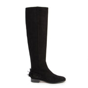 Authentic second-hand vintage Aquazzura Suede Flat High Knee Boots - Size 39,5 buy online webshop LabelLOV