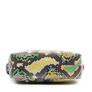 Authentic secondhand Gucci Multicolor Python Soho Disco Small Shoulder Bag designer bags fashion luxury vintage webshop safe secure online shopping high end brands
