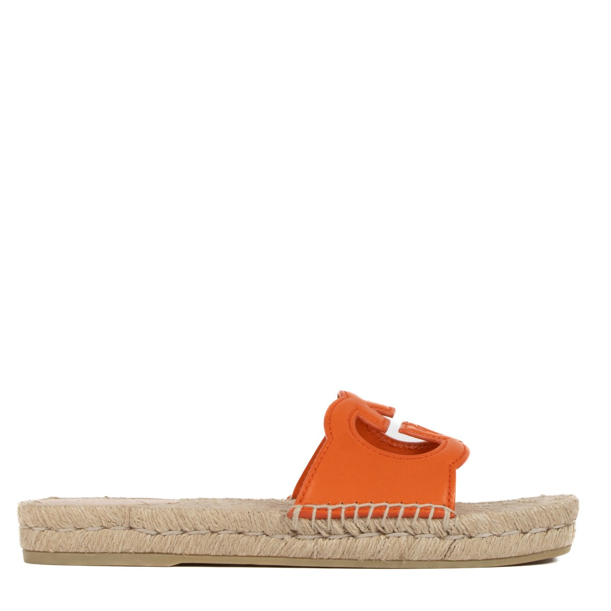 shop 100% authentic second hand Gucci Orange Espadrilles Sandals - Size 39 1/2 on Labellov.com