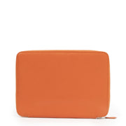 Authentic second-hand vintage Hermès Globe-Trotter Orange Poppy Agenda Cover buy online webshop LabelLOV