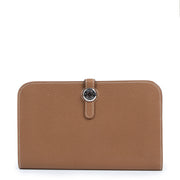 Authentieke Tweedehands Hermès Dogon Duo Gold Togo Wallet juiste prijs veilig online shoppen luxe merken webshop winkelen Antwerpen België mode fashion