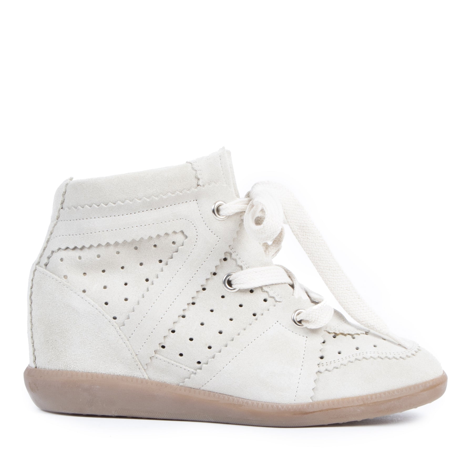 Authentic second-hand vintage Isabel Marant Étoile Bobby wedge sneakers - Size 39 buy online webshop LabelLOV