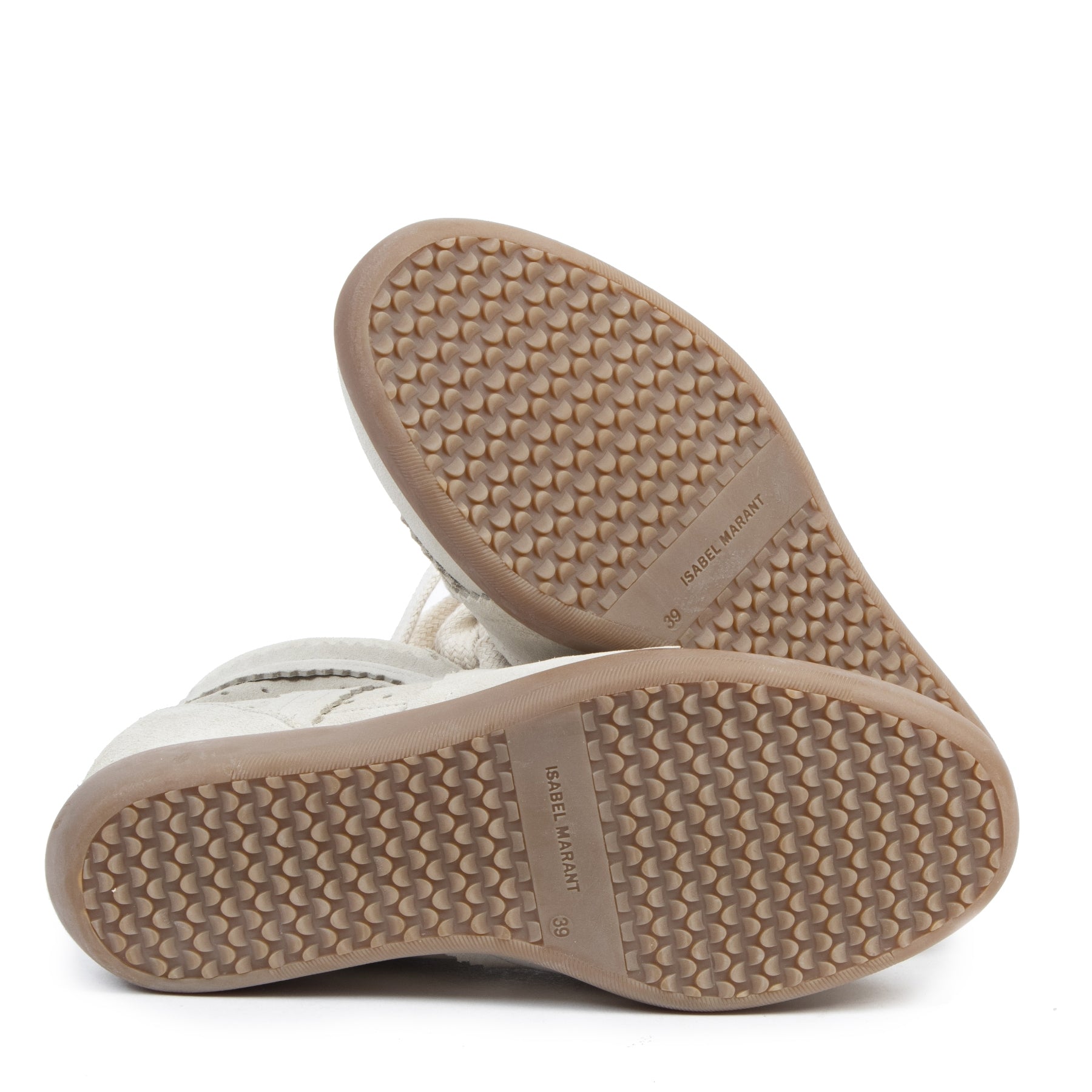 Authentieke tweedehands vintage Isabel Marant Étoile Bobby wedge sneakers - Size 39 koop online webshop LabelLOV