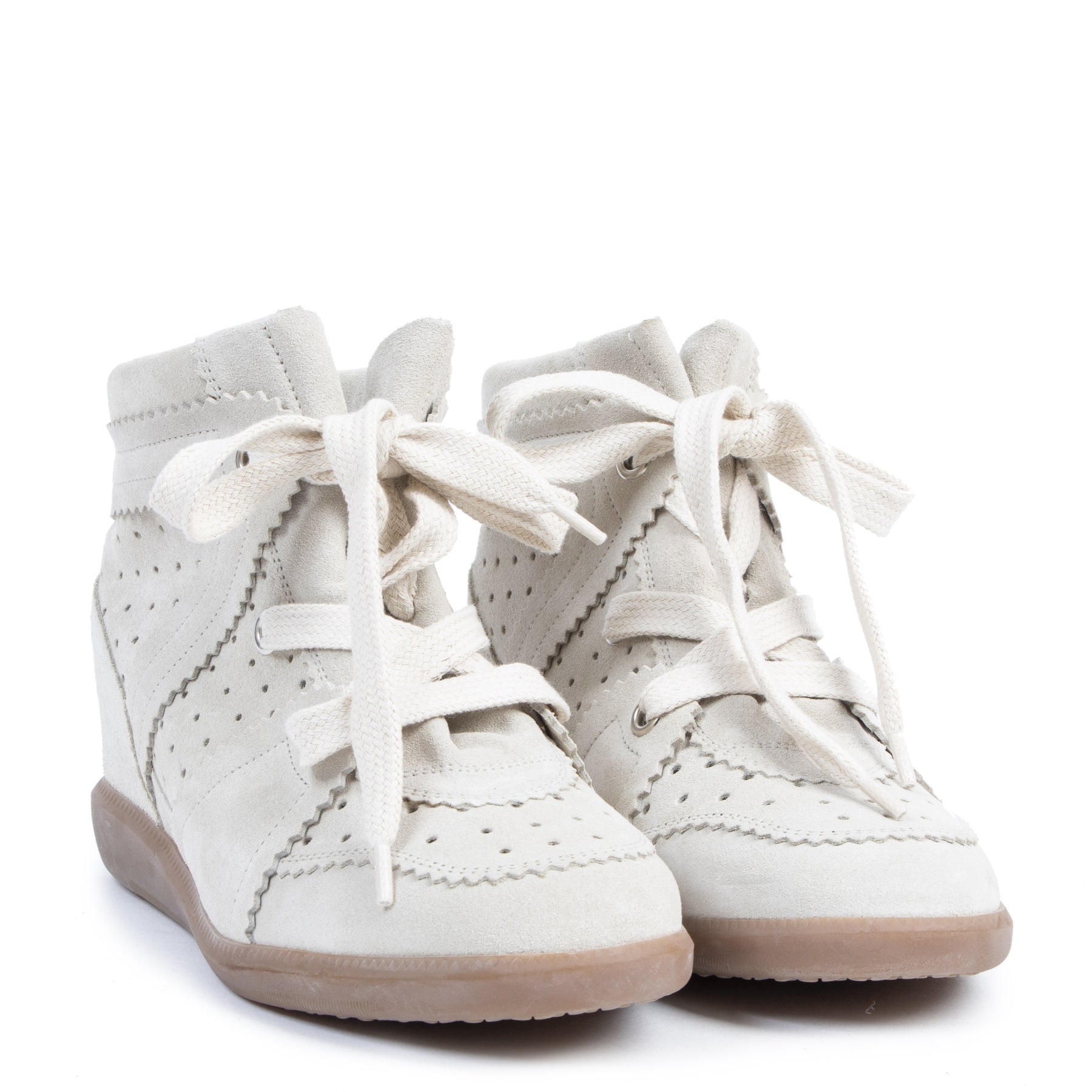 Authentique seconde-main vintage Isabel Marant Étoile Bobby wedge sneakers - Size 39 achète en ligne webshop LabelLOV