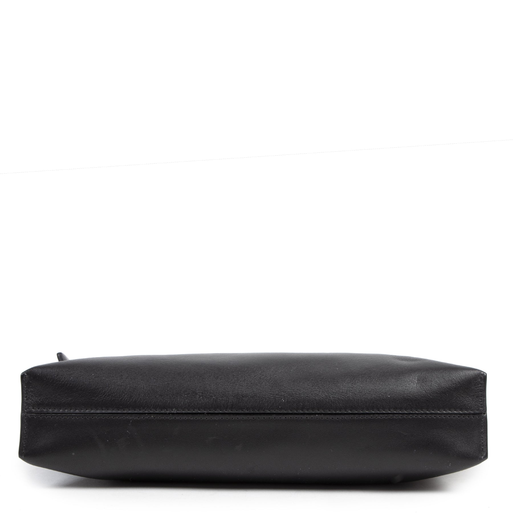 Authentique seconde-main vintage Loewe Black T Pouch Medium achète en ligne webshop LabelLOV