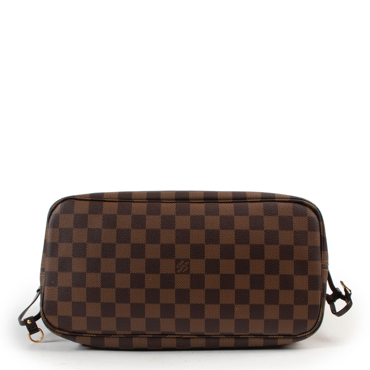 Shop safe online 100% authentic Louis Vuitton Damier Ebene Canvas Neverfull MM Shoulder Bag in very good preloved condition and at the right price at Labellov.com.