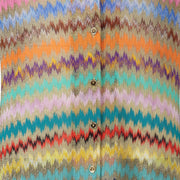 Authentique seconde-main vintage Missoni Mare Rainbow Zigzag Knit Dress- IT Size 46 achète en ligne webshop LabelLOV