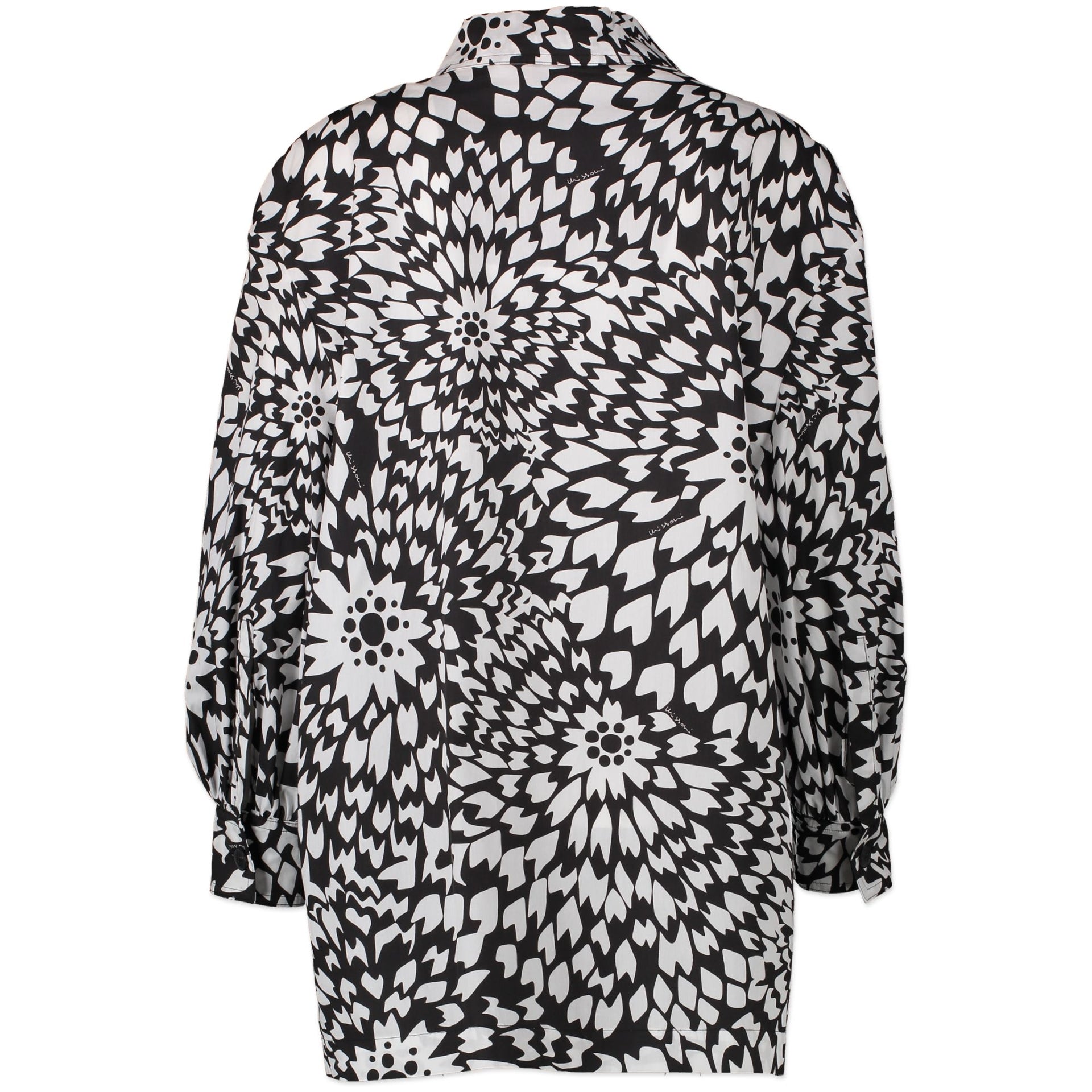 Missoni Black and White Pattern Blouse - Size IT 44