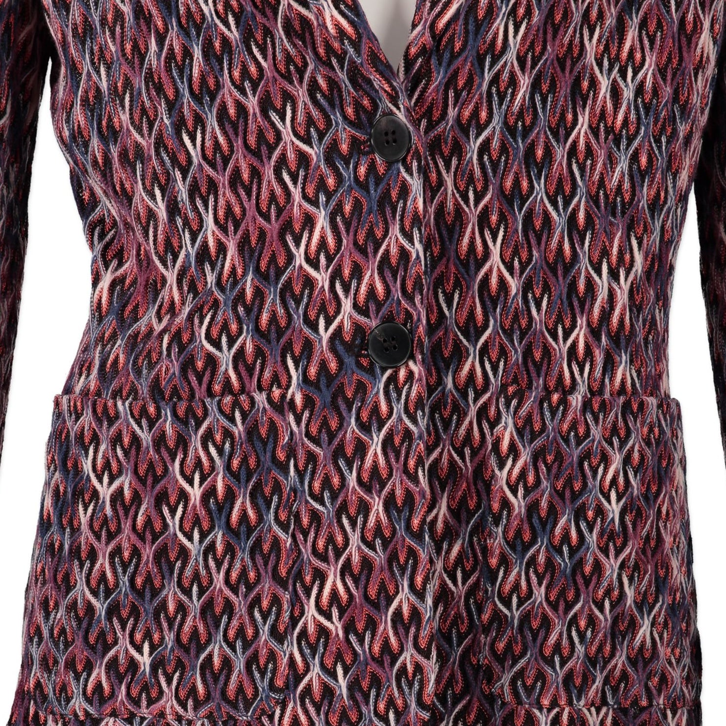 Missoni Crochet-Knit Blazer - Size 46