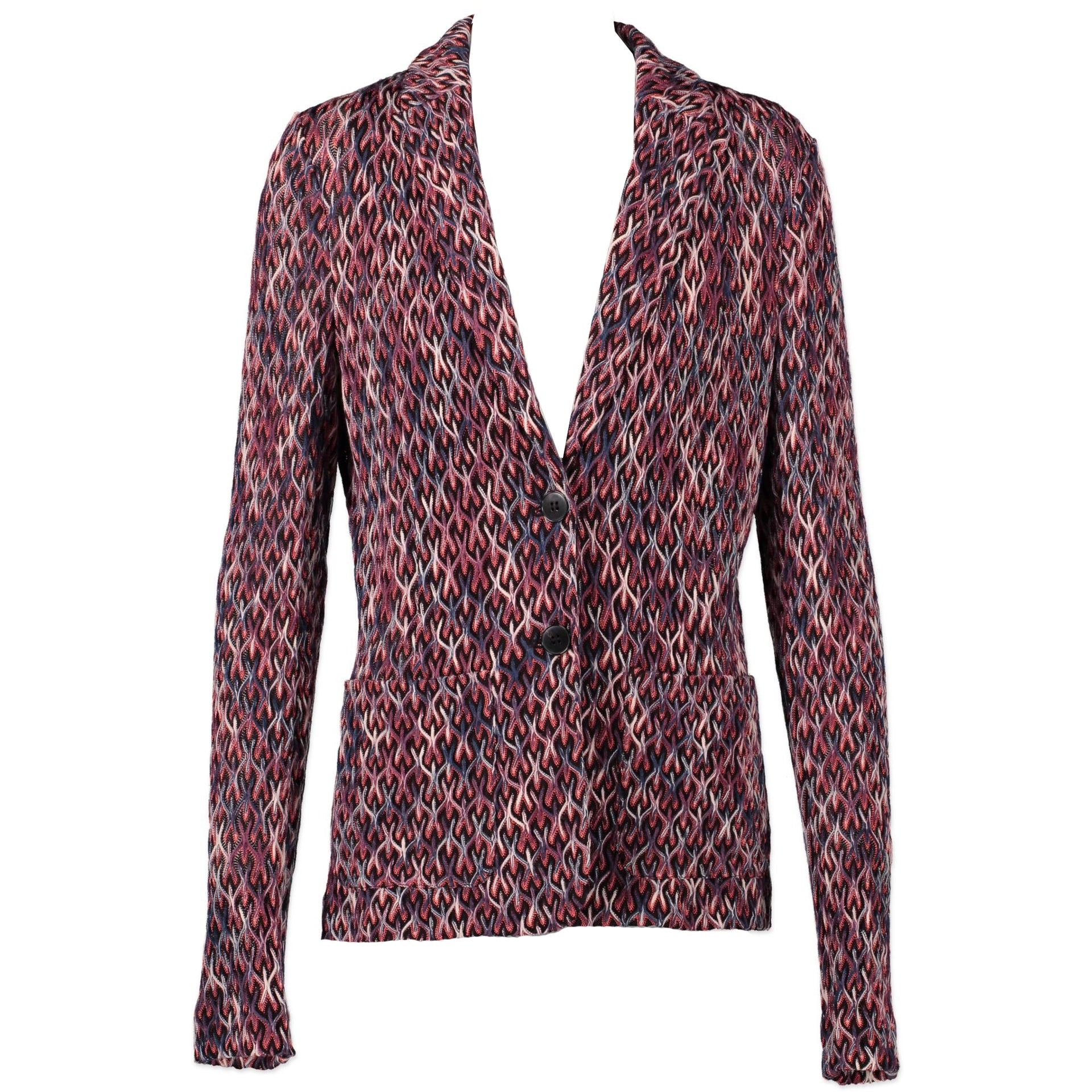 Missoni Crochet-Knit Blazer - Size 46