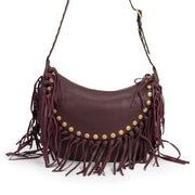 Valentino Purple C-Rockee Fringe Bag for the best price at Labellov secondhand luxury