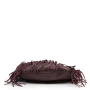 We buy and sell your authentic designer Valentino Purple C-Rockee Fringe Bag