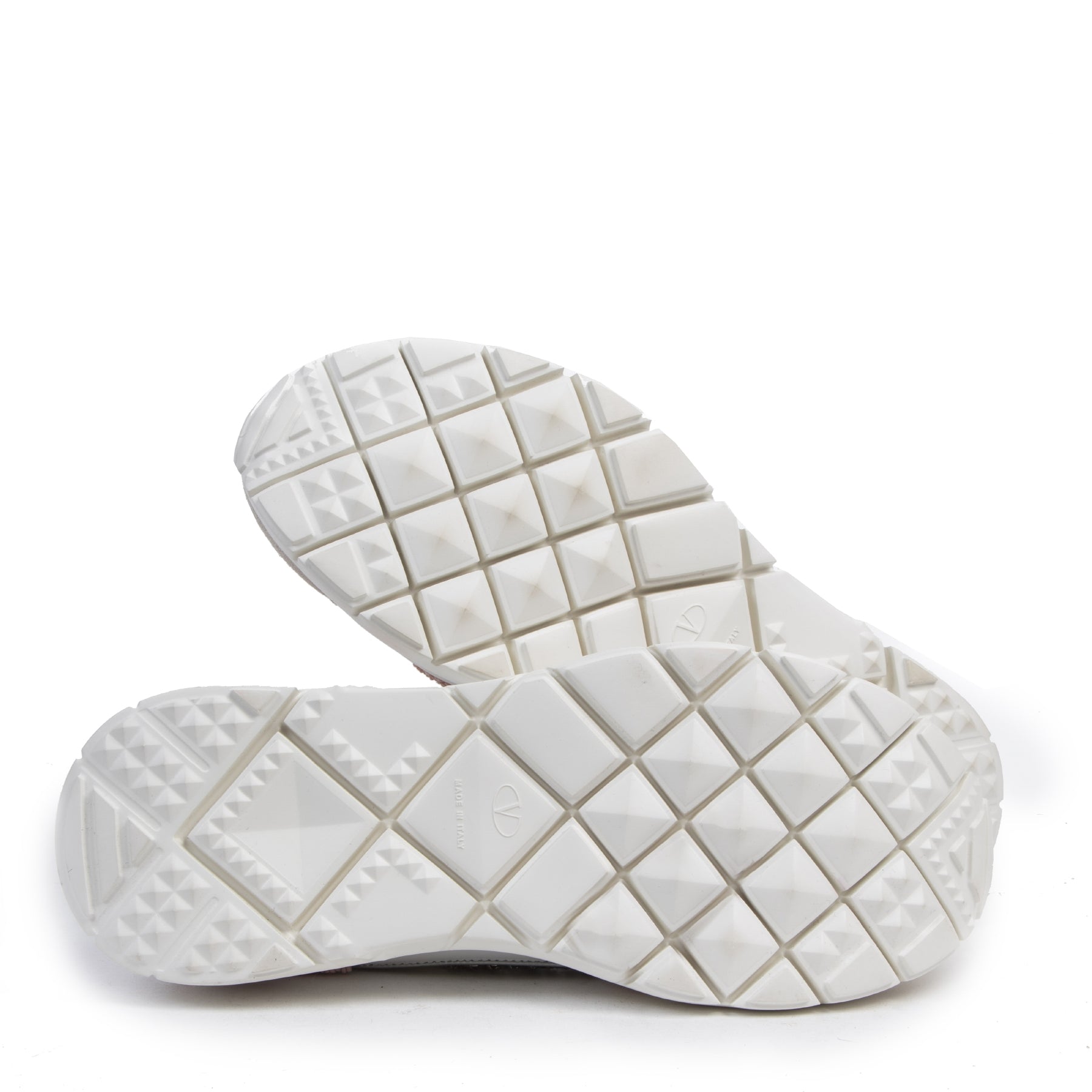 Authentic secondhand Valentino White Embellished Sock Sneakers - Size 39 designer shoes luxury vintage webshop safe secure online shopping designer high end brands
