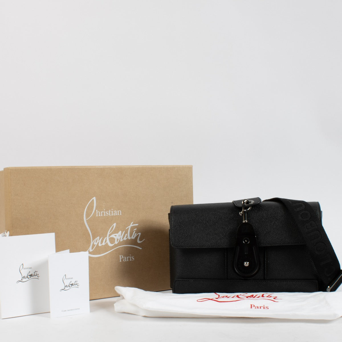 Christian Louboutin Black Groovy EW Bag