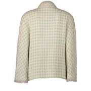 Authentique seconde-main vintage Chanel Checked Tweed Jacket - Size 40 achète en ligne webshop LabelLOV