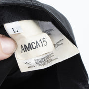 Versace Black Leather Cap