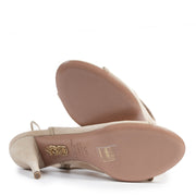 Aquazurra Beige Suede Sexy Thing Heels kopen en verkopen aan de beste prijs