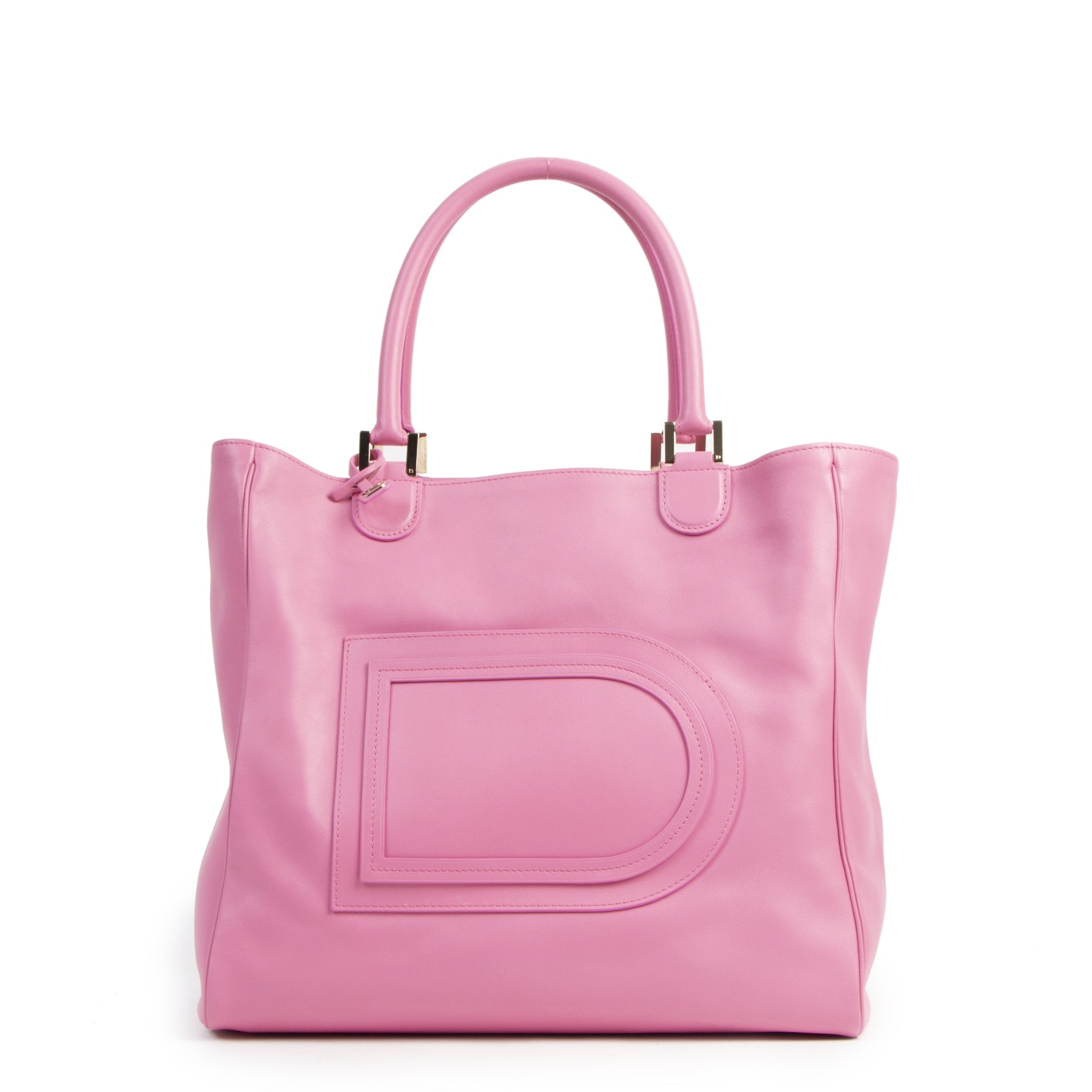 Delvaux Hot Pink Leather Top Handle Bag pour le meilleur prix chez labellov