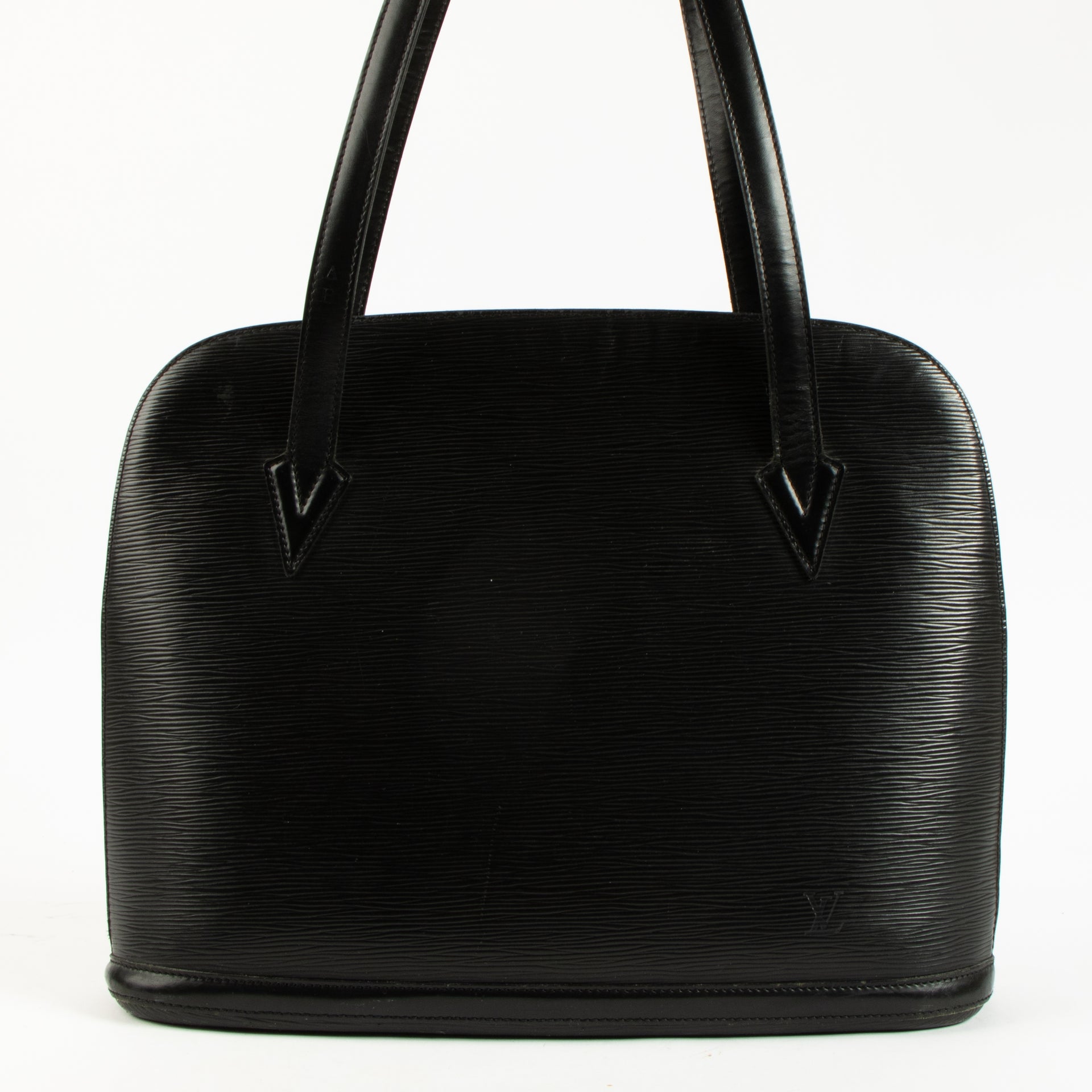 Louis Vuitton Black Epi Lussac Tote Bag