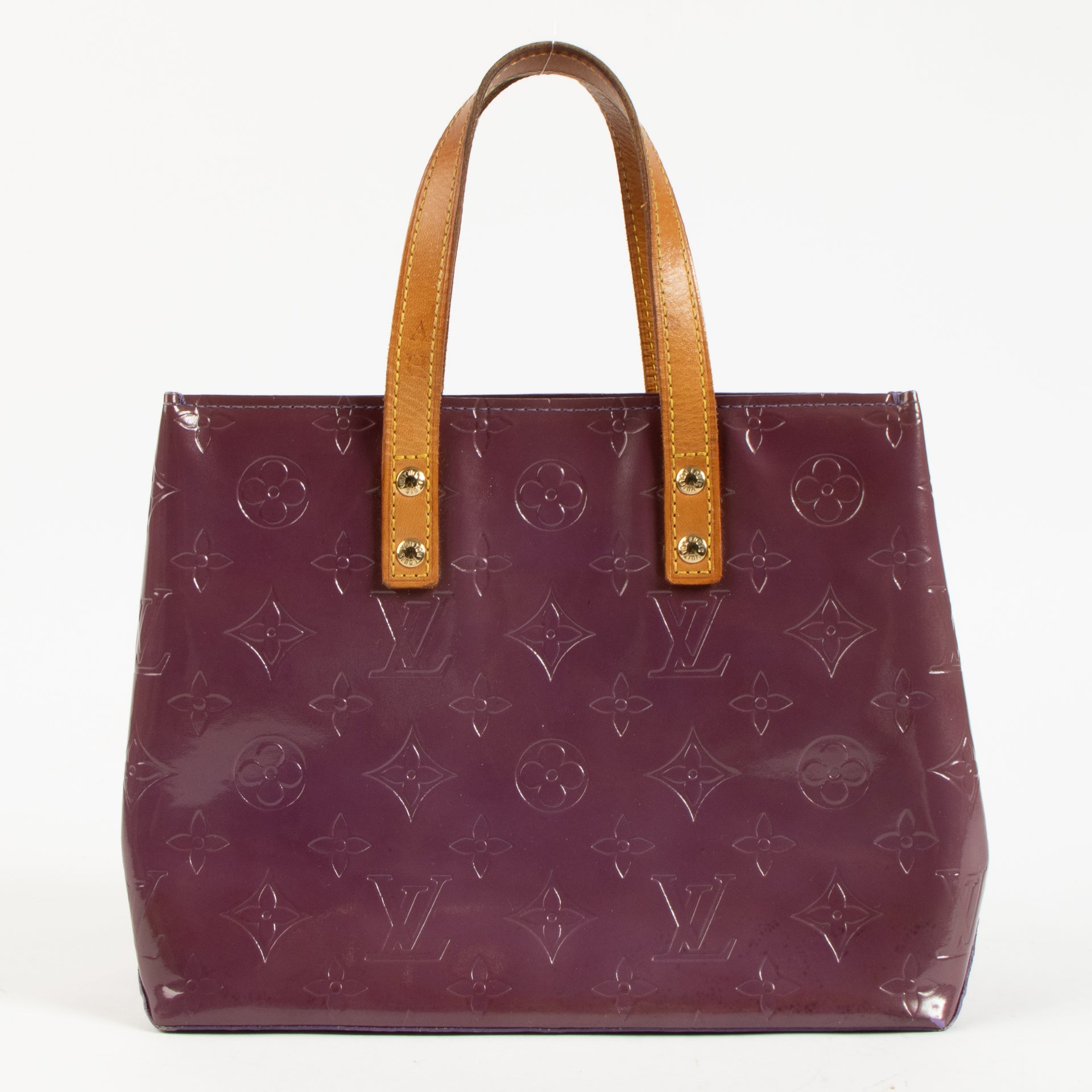 Louis Vuitton Fuchsia Monogram Vernis Reade PM