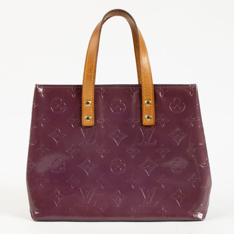 Louis Vuitton Fuchsia Monogram Vernis Reade PM