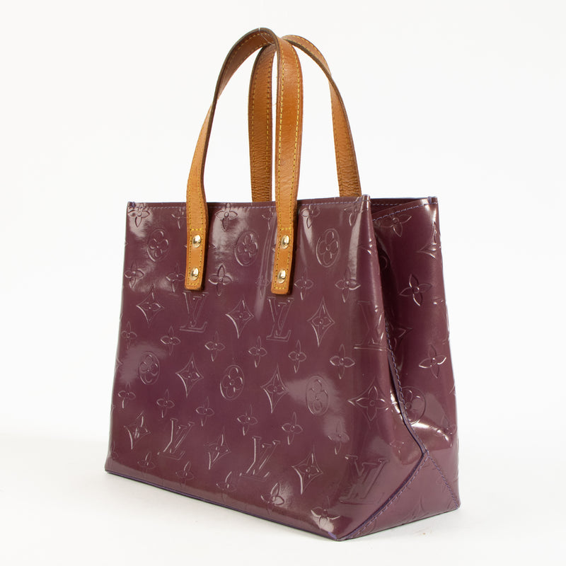 Louis Vuitton Fuchsia Monogram Vernis Reade PM