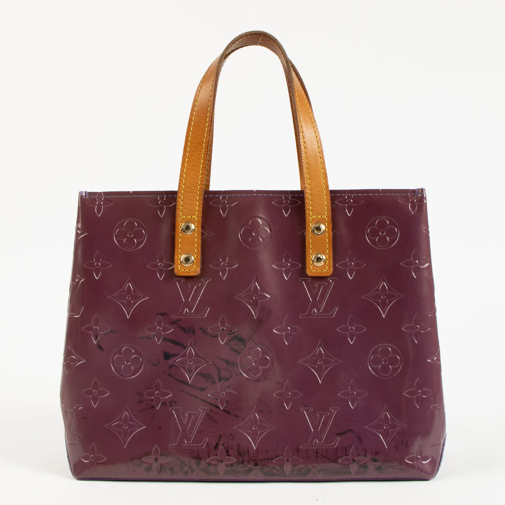 Louis Vuitton Fuchsia Monogram Vernis Reade PM