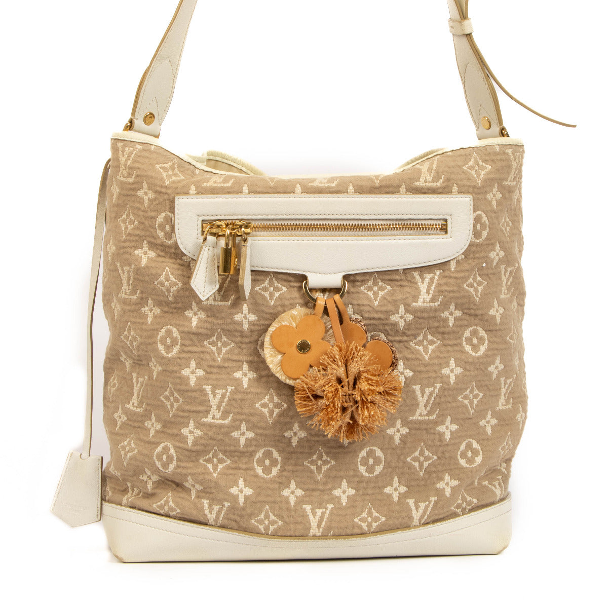 Sac Besace Louis Vuitton Monogram Sabbia Blanc