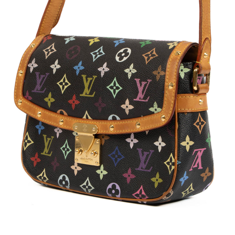 Louis Vuitton Sologne D'occasion Monogram Multicolore Crossbody Bag
