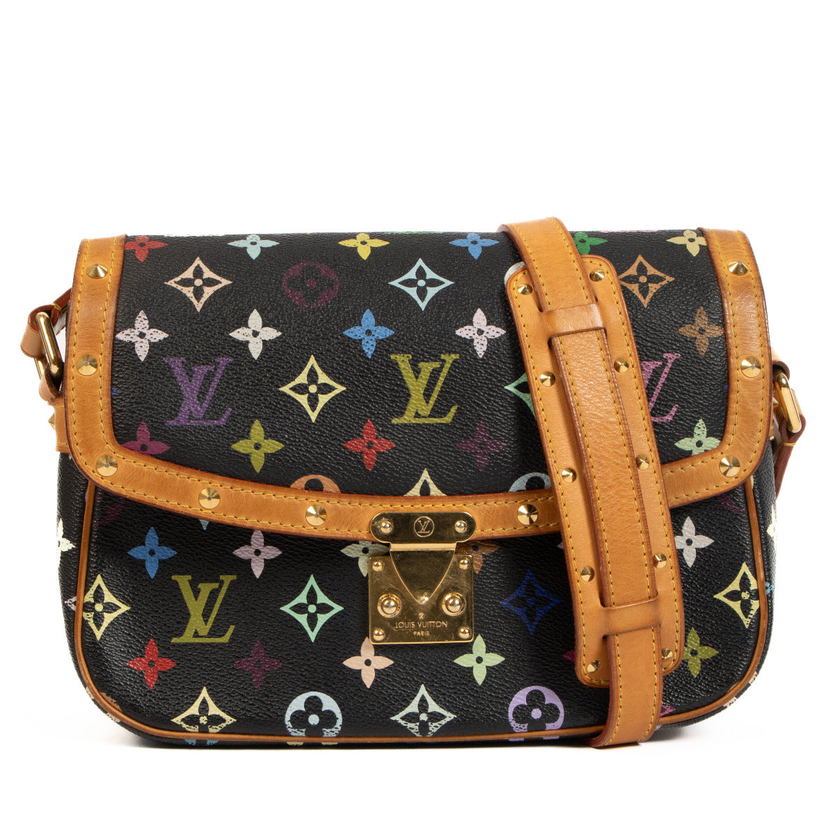 Louis Vuitton Sologne D'occasion Monogram Multicolore Crossbody Bag