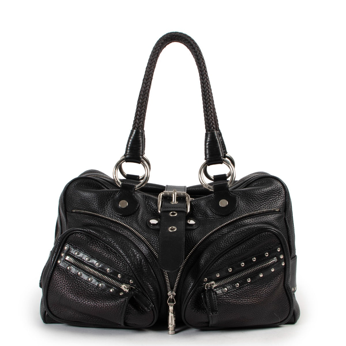 Versace Black Shoulder Bag