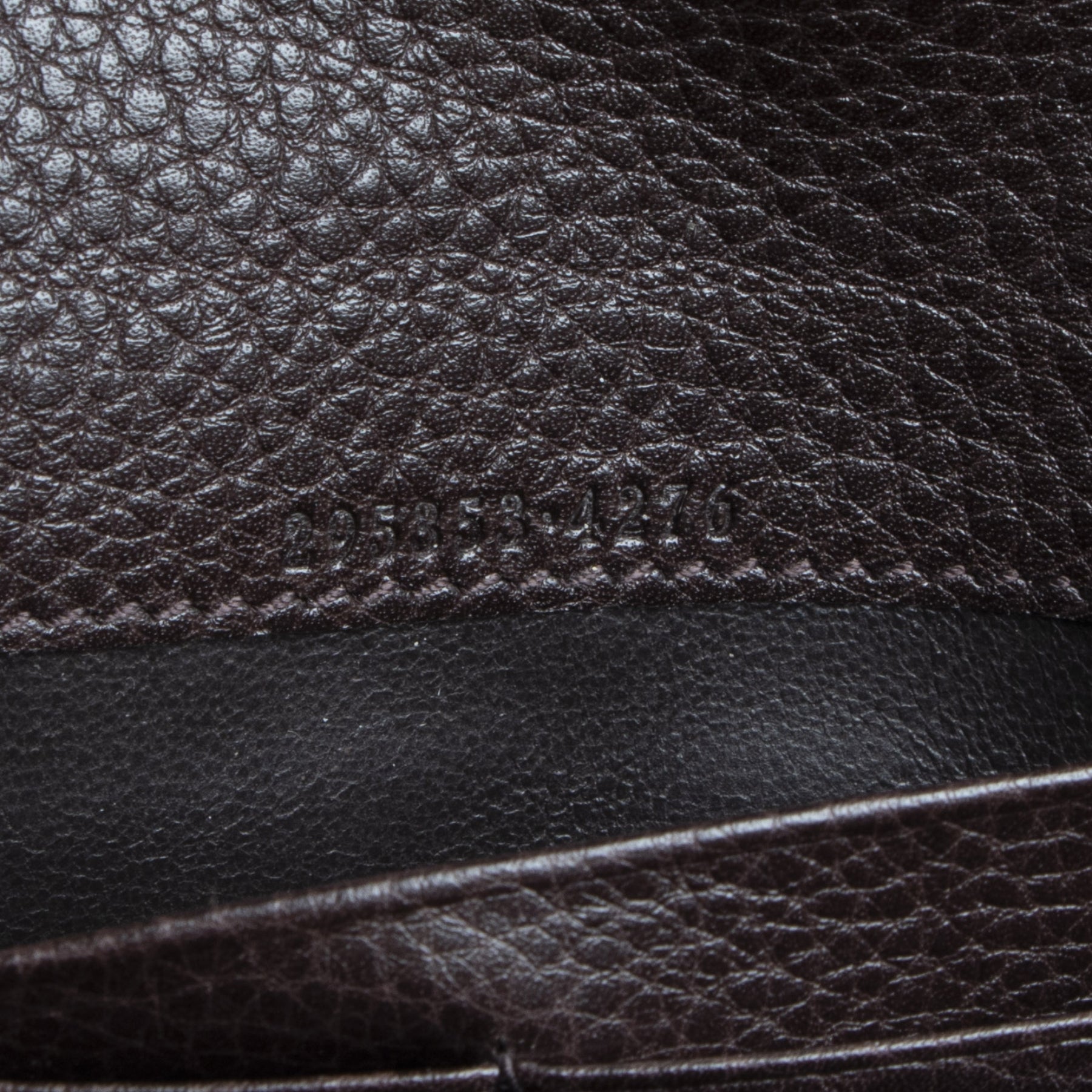 Authentique seconde-main vintage Gucci Brown Monogram Canvas Wallet achète en ligne webshop LabelLOV