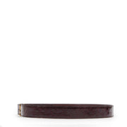 Authentic second-hand vintage Cartier Burgundy Crocodile Les Must de Belt - Size 81cm - 89cm buy online webshop LabelLOV