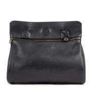 Authentic second-hand vintage Delvaux Blue Leather Shoulder Bag buy online webshop LabelLOV