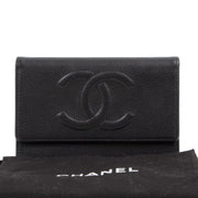 Chanel CC Black Caviar Wallet