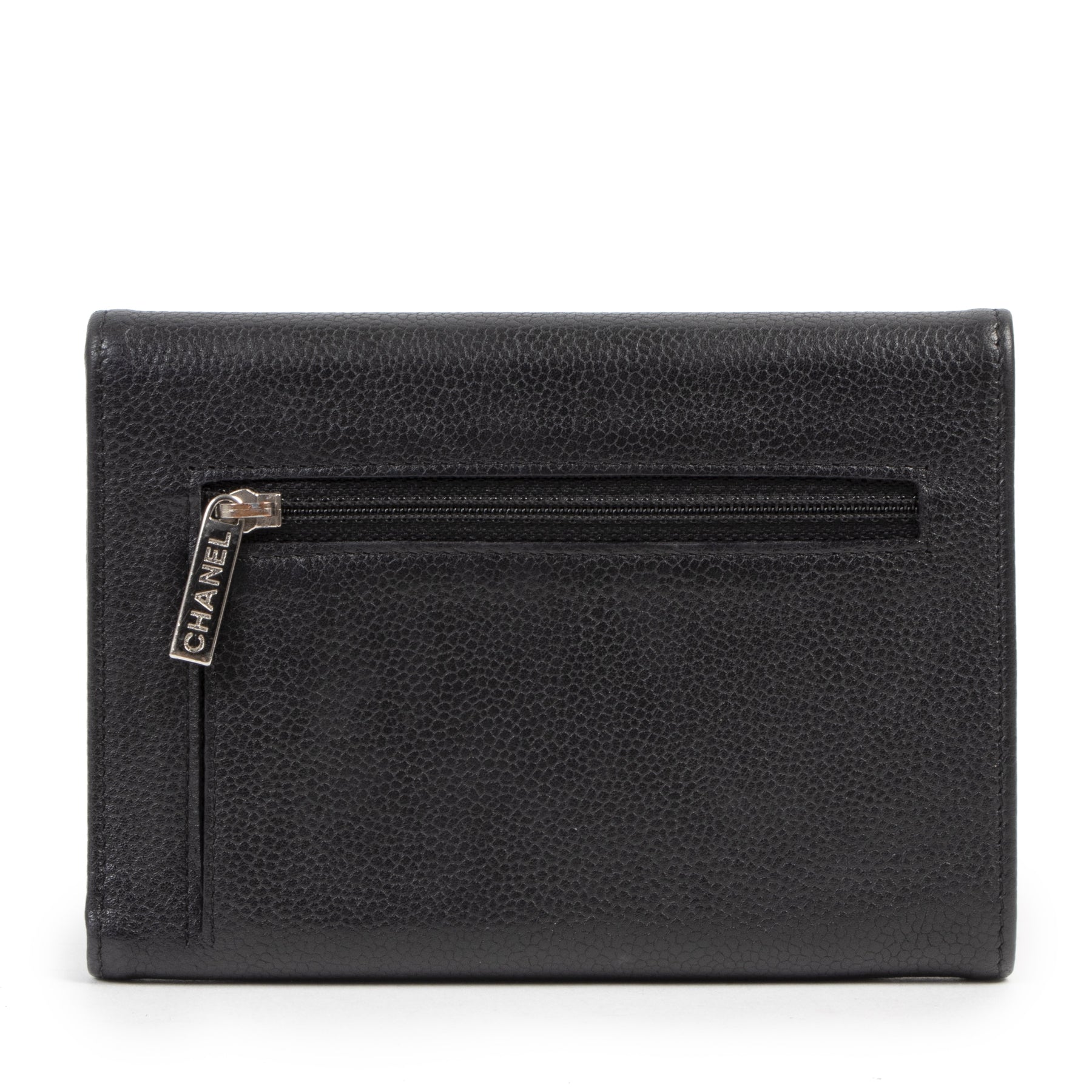 Chanel CC Black Caviar Wallet