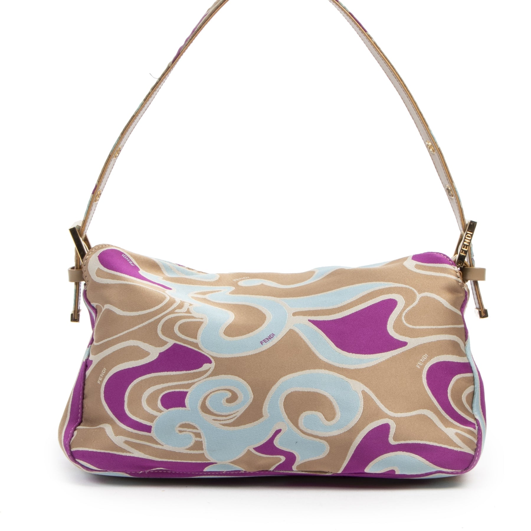Authentique seconde-main vintage Fendi Mamma Baguette Shoulder Bag achète en ligne webshop LabelLOV