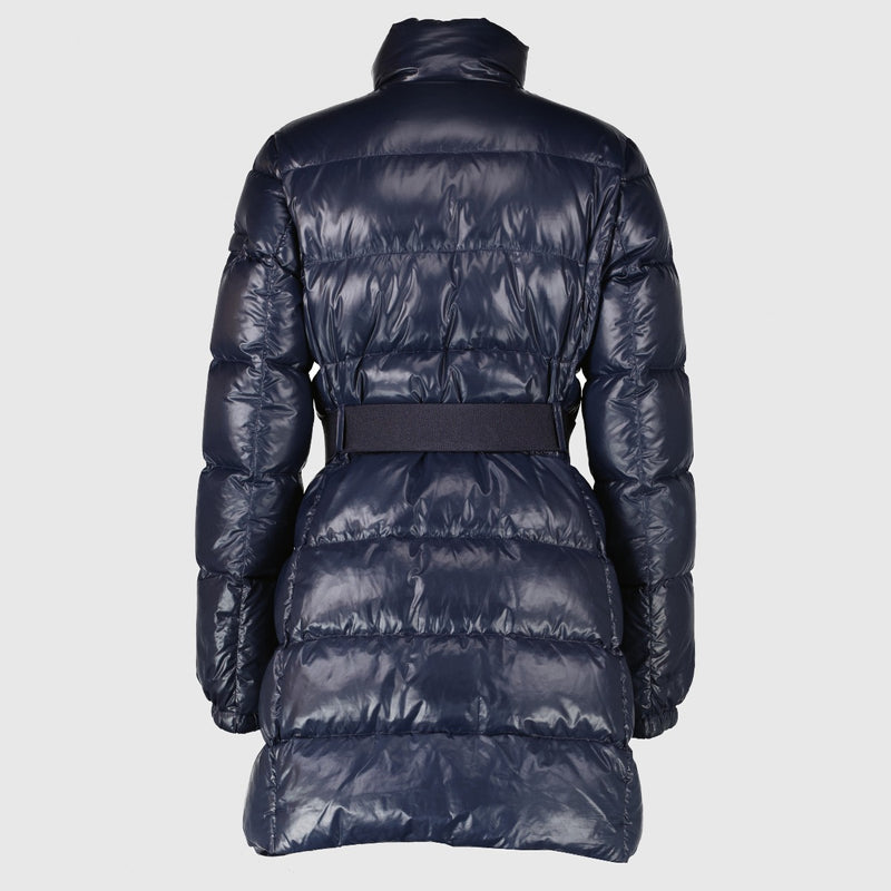 Prada Blue Belted Down Jacket - Size IT40