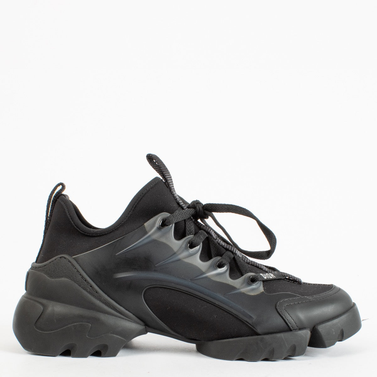 shop 100% authentic second hand Christian Dior Black D-Connect Sneakers - Size 37 1/2 on Labellov.com